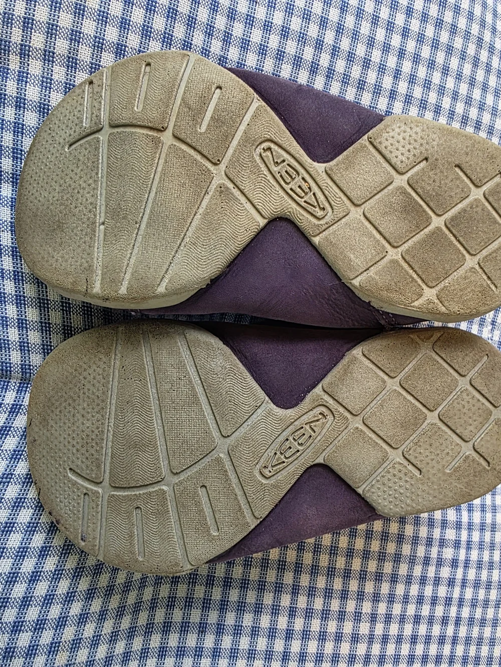 KEEN Purple and Mint Toddler Walker Shoes